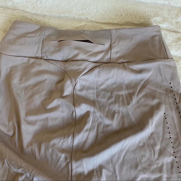 Gymshark Laser Cut Tights Taupe Medium - Picture 9 of 10